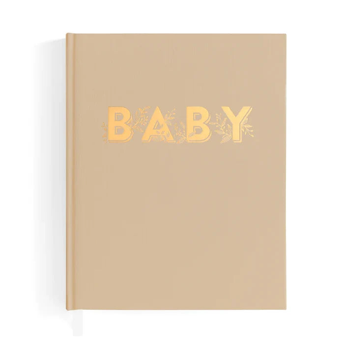 Fox & Fallow Baby Record Book - Biscuit