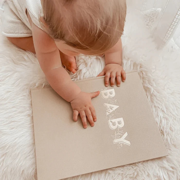 Fox & Fallow Baby Record Book - Biscuit