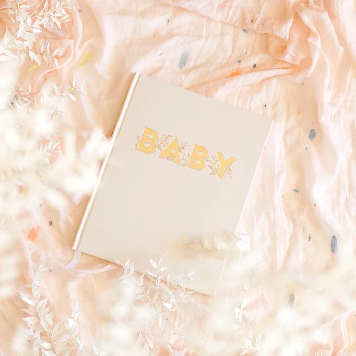Fox & Fallow Baby Record Book - Buttermilk