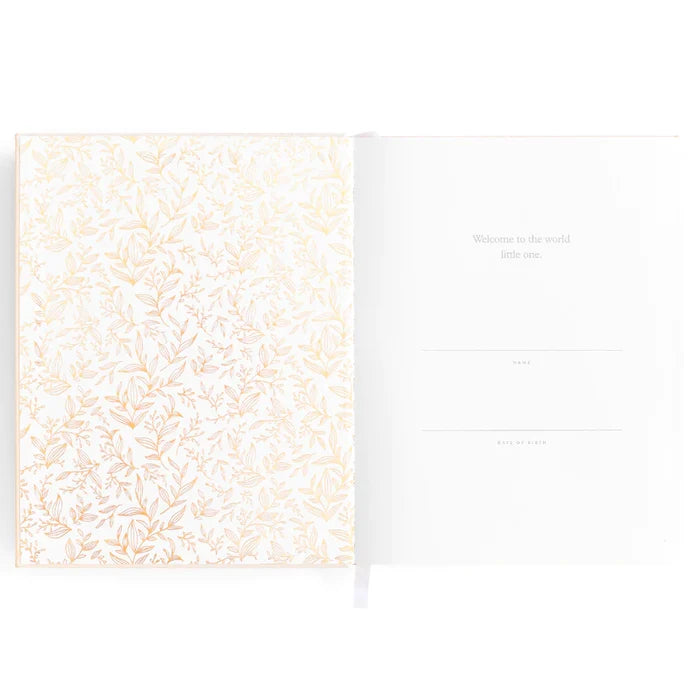 Fox & Fallow Baby Record Book - Buttermilk