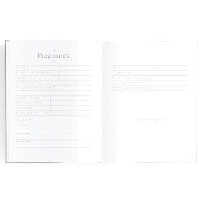Fox & Fallow Baby Record Book - Buttermilk