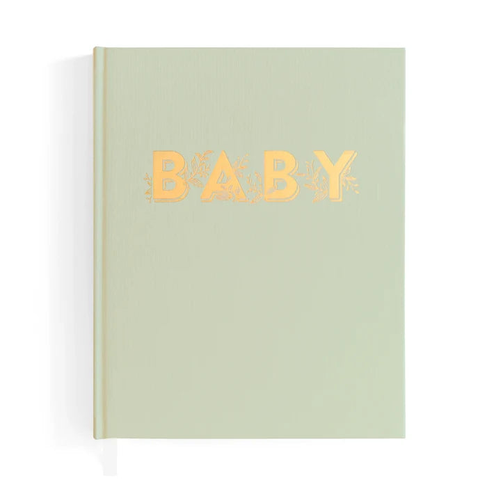 Fox & Fallow Baby Record Book - Pistachio