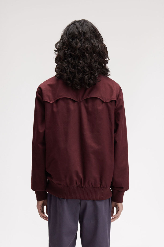 Fred Perry Harrington Jacket Oxblood