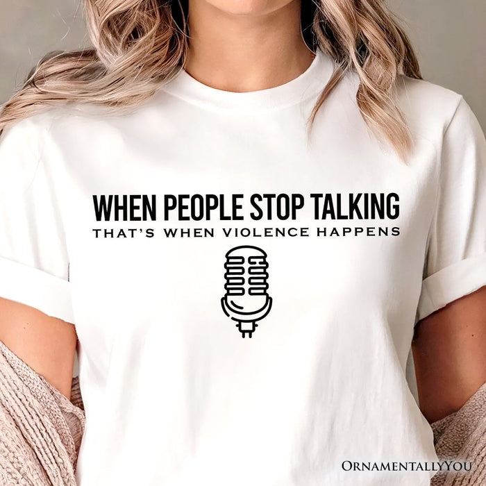 Free Speech Activism T-Shirt, Freedom of Expression Patriotic Tee T-Shirts OrnamentallyYou