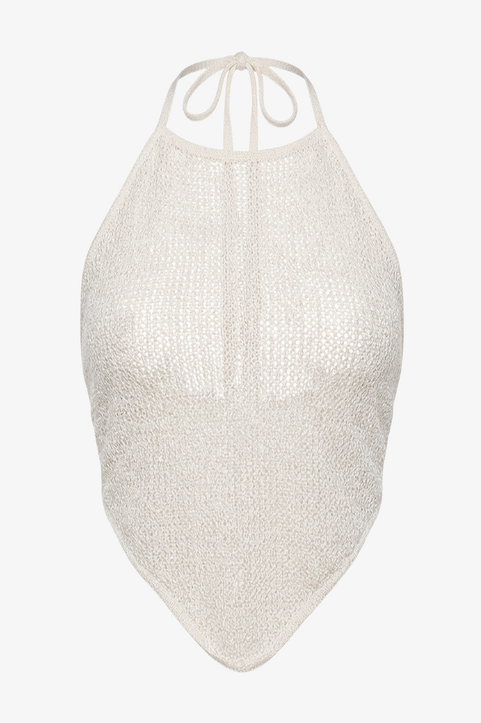 Fringe-Trim Beach Set
