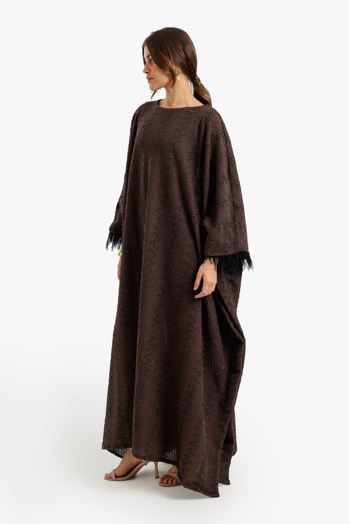 Fringed Maxi Abaya