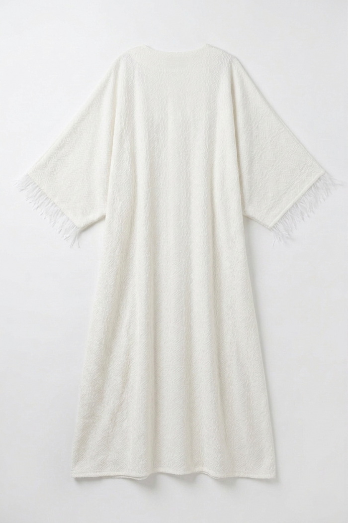 Fringed Maxi Abaya