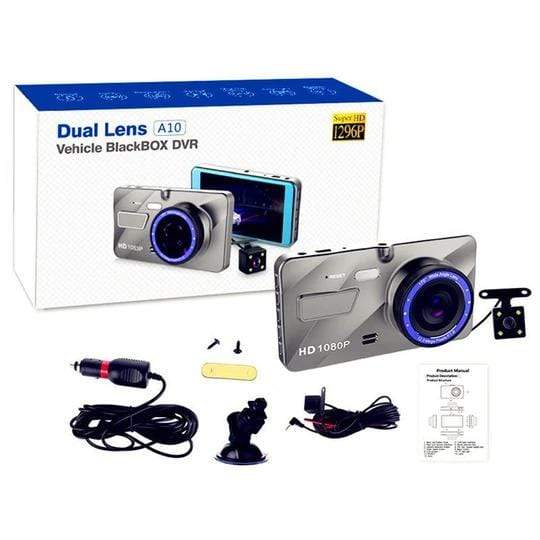 Front And Rear Dash Cam Surveillance (1080P HD)