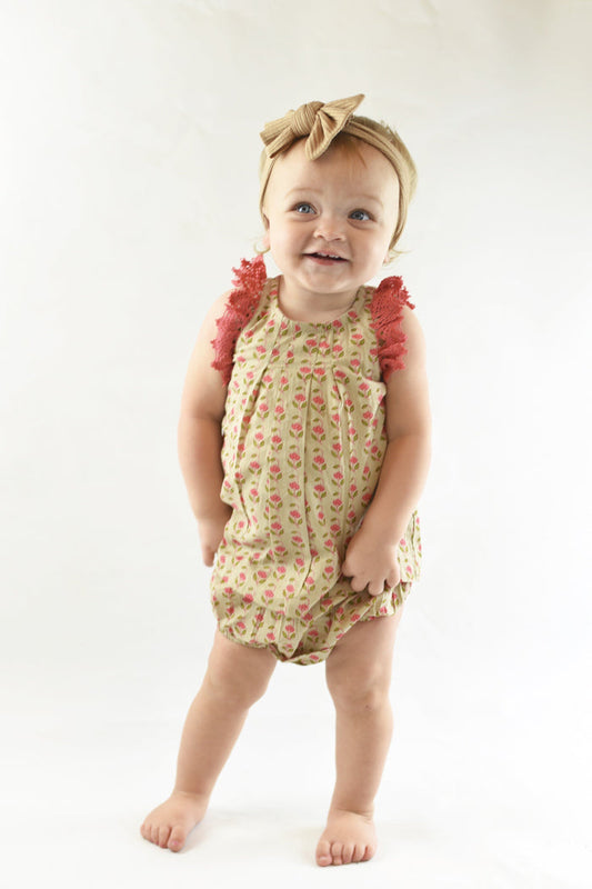Fuchsia & Beige Lace-Detail Dress Dress Yo Baby Wholesale