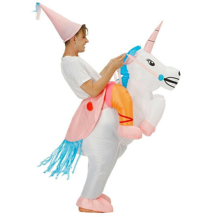 Funny Inflatable Blow Up Adult Halloween Costume Suit