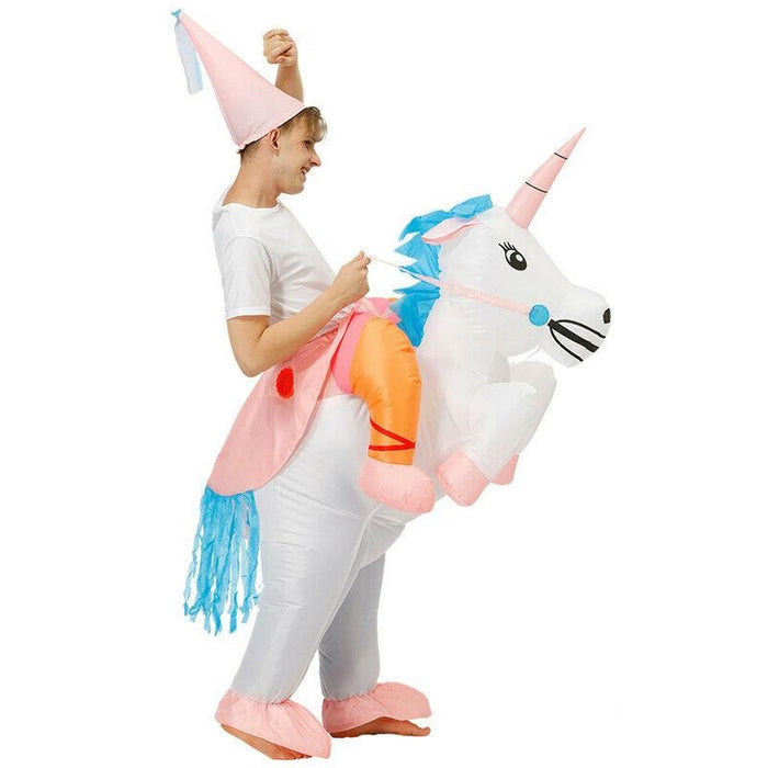 Funny Inflatable Blow Up Adult Halloween Costume Suit