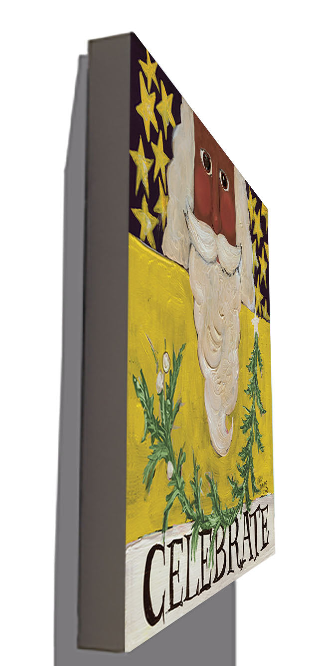 Gallery Grand - Celebrate Santa - Young at Heart Yellow