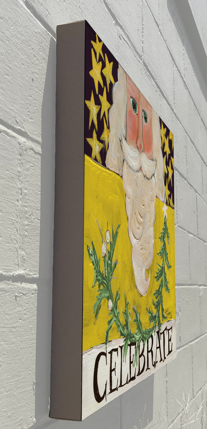 Gallery Grand - Celebrate Santa - Young at Heart Yellow