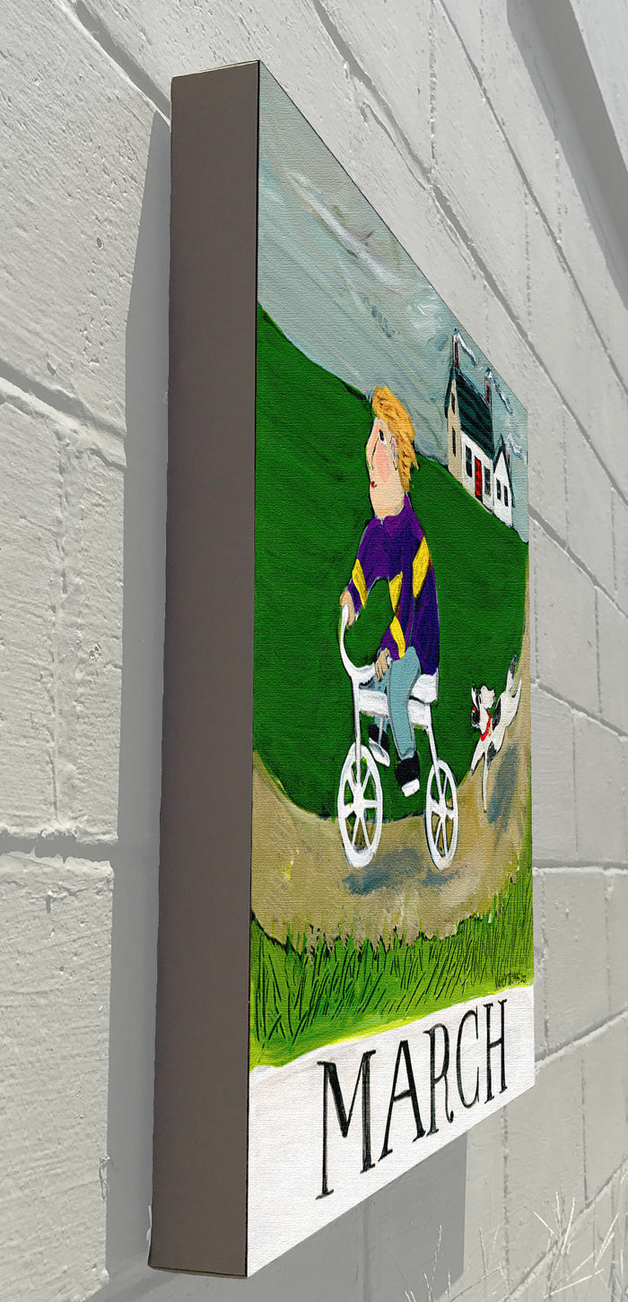 Gallery Grand - March - Children's Series (Bicycle Boy)