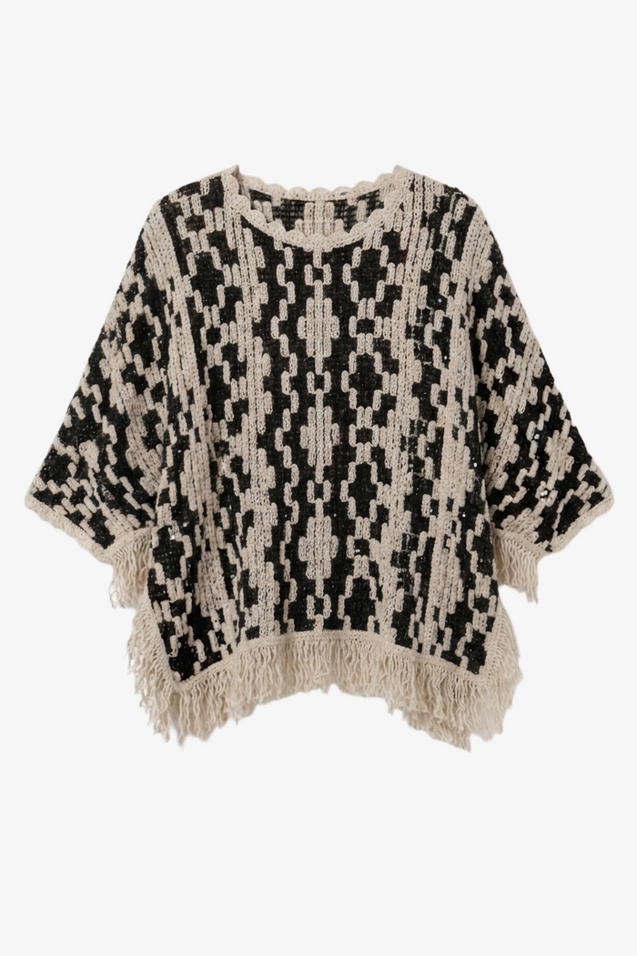 Geometric Crochet Beach Top