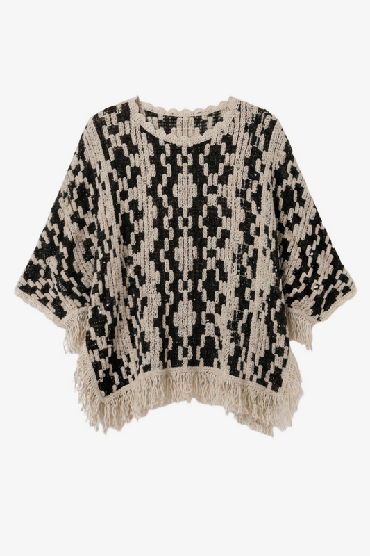 Geometric Crochet Beach Top