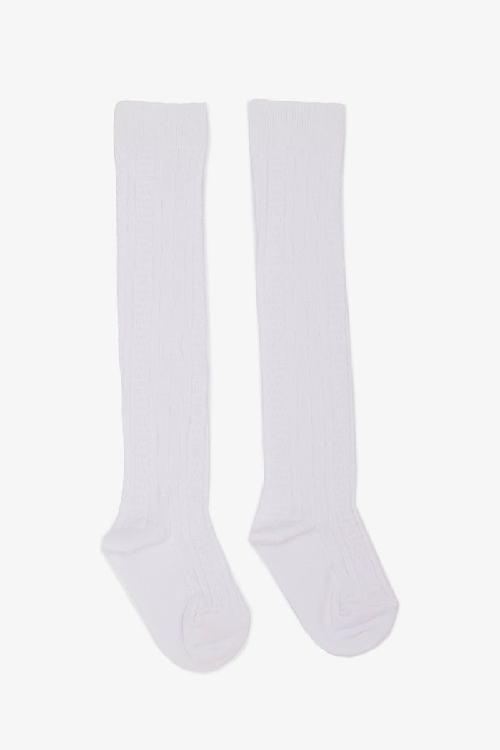 Girly Cable Knit Socks