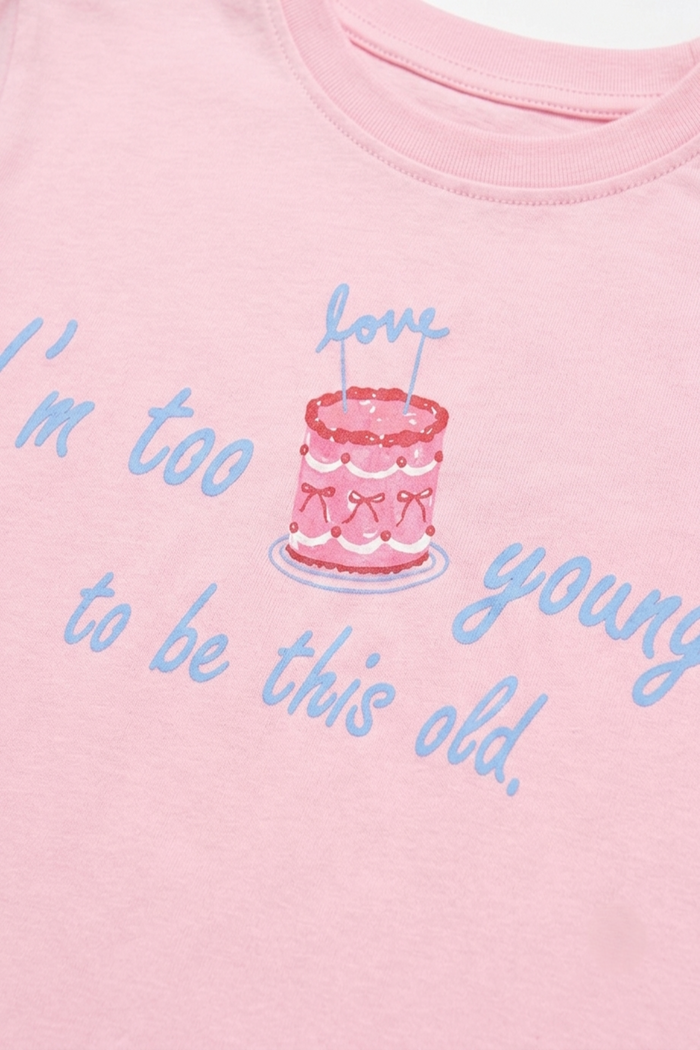 Girly Cake Print Pyjama