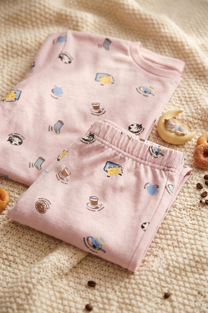 Girly Carrot-Leg Pyjama