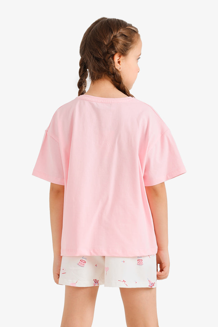 Girly Printed Pyjama Set