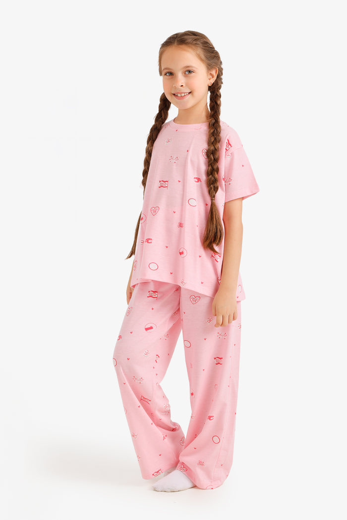 Girly Relaxed Pyjama Set
