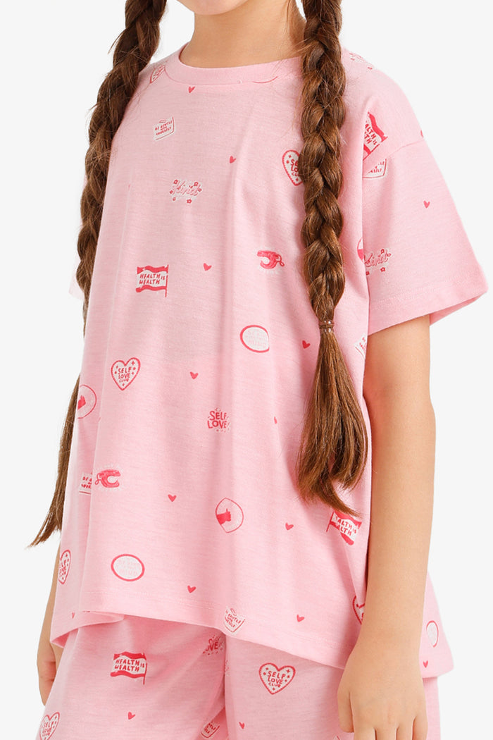 Girly Relaxed Pyjama Set