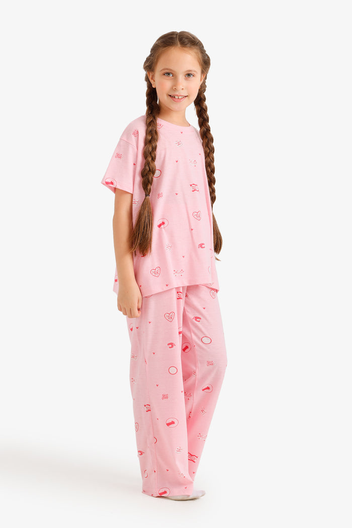 Girly Relaxed Pyjama Set