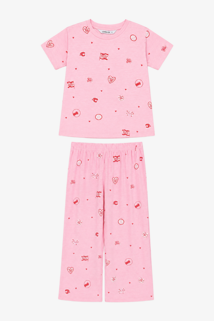 Girly Relaxed Pyjama Set