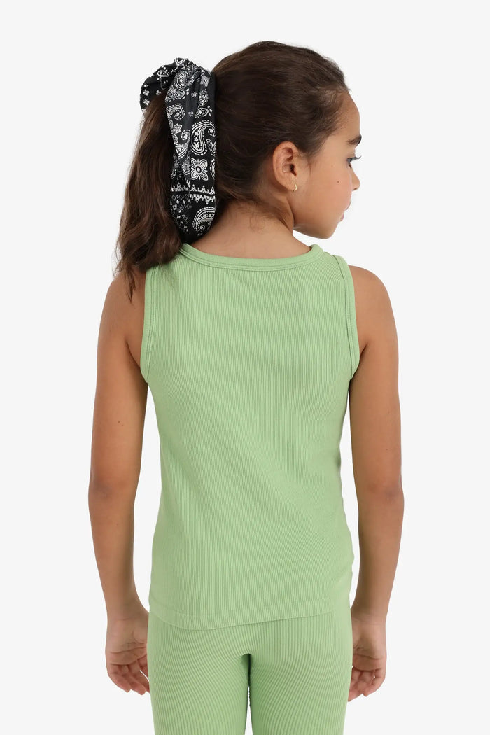 Girly Ribbed Tank Top