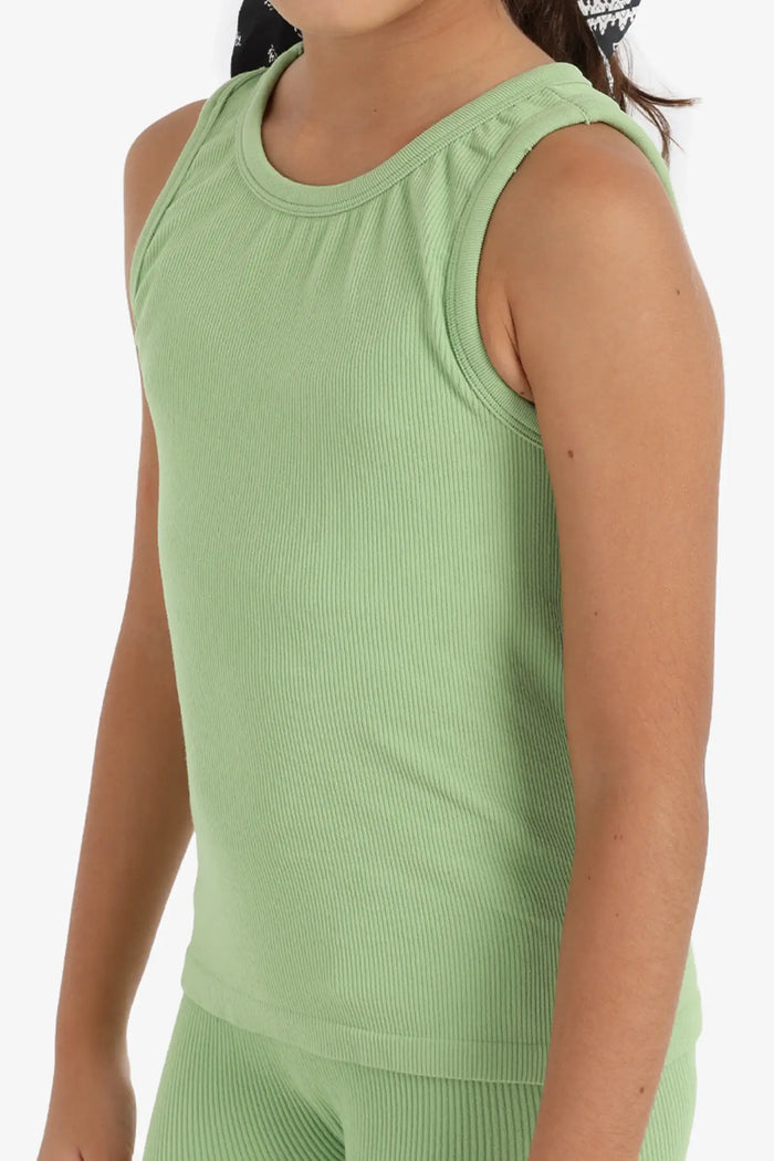 Girly Ribbed Tank Top