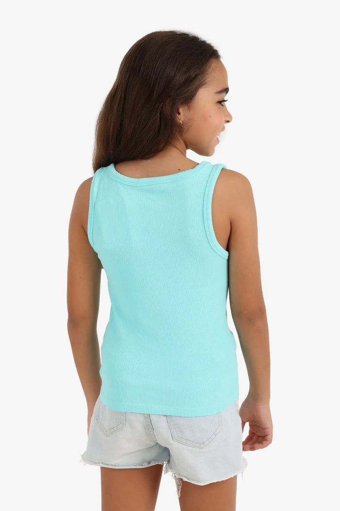 Girly Ribbed Tank Top
