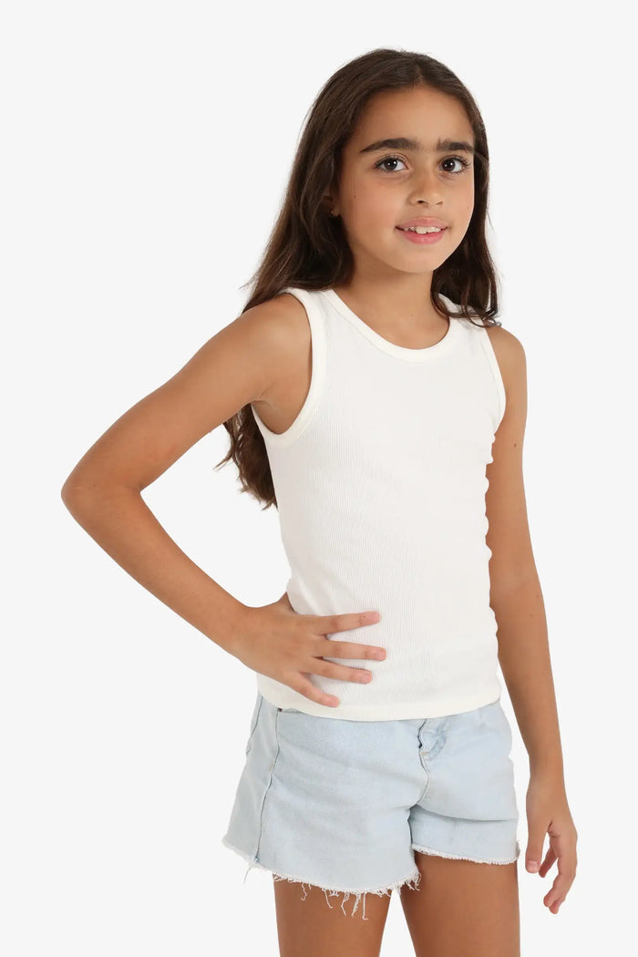 Off White / 4-6 Y / Microfiber