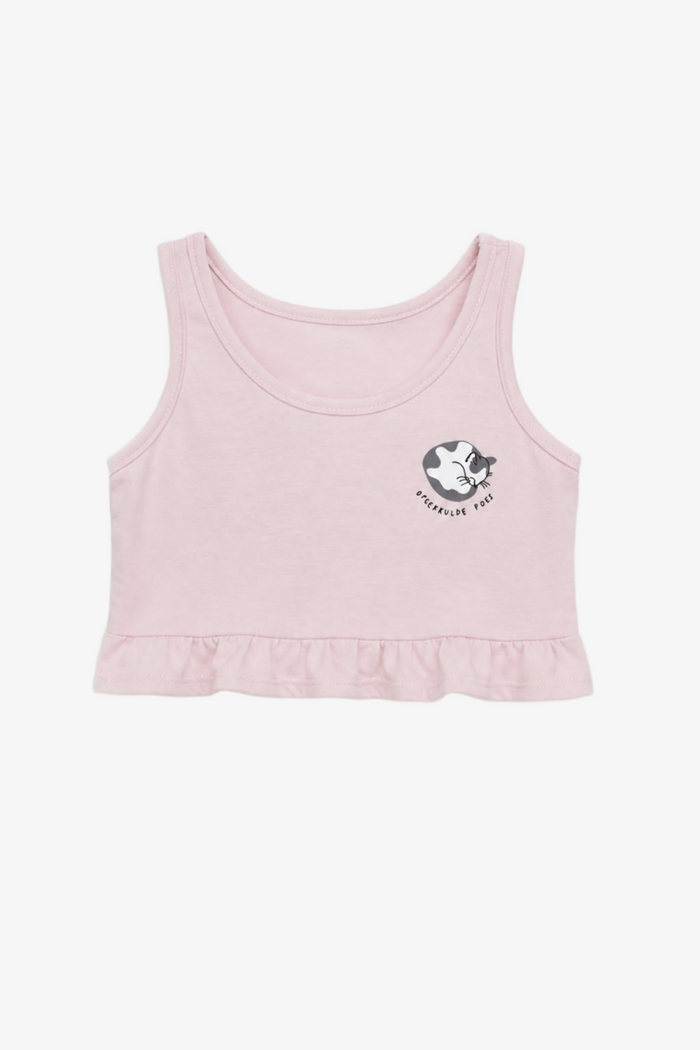 Girly Ruffled Hem Pyjama
