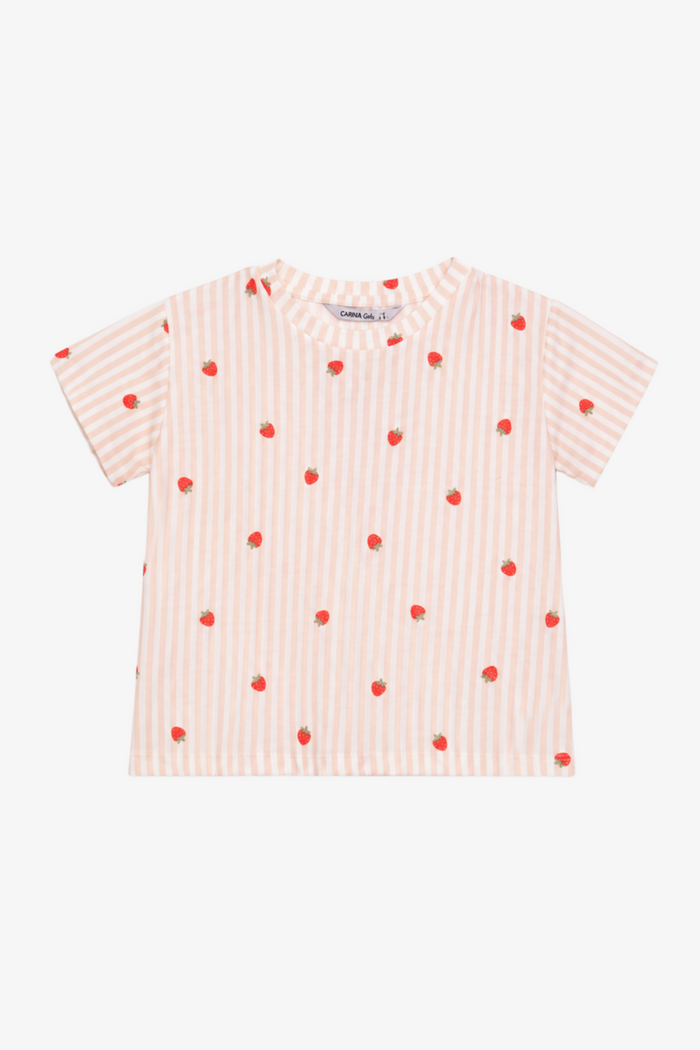 Girly Striped Pyjama Set