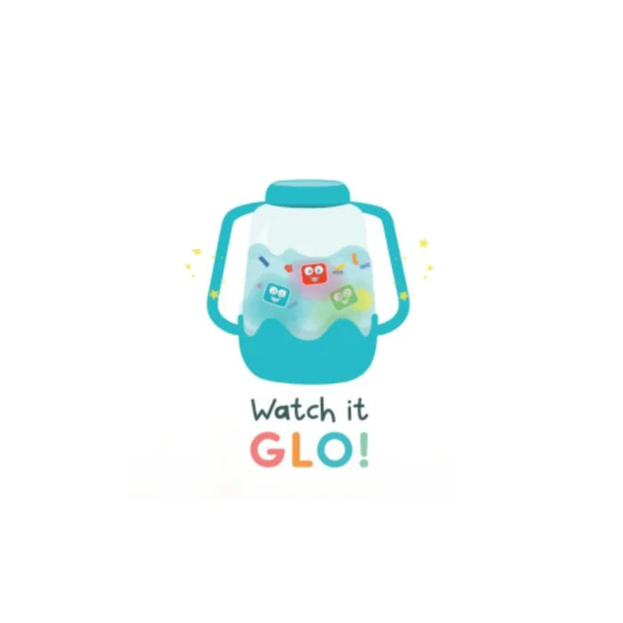 Glo Pal Sensory Play Jar - Blue