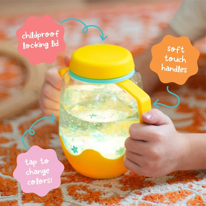 Glo Pal Sensory Play Jar - Purple