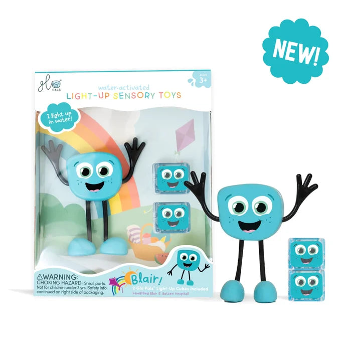 Glo Pals Light-up Sensory Toys - Blair | Blue
