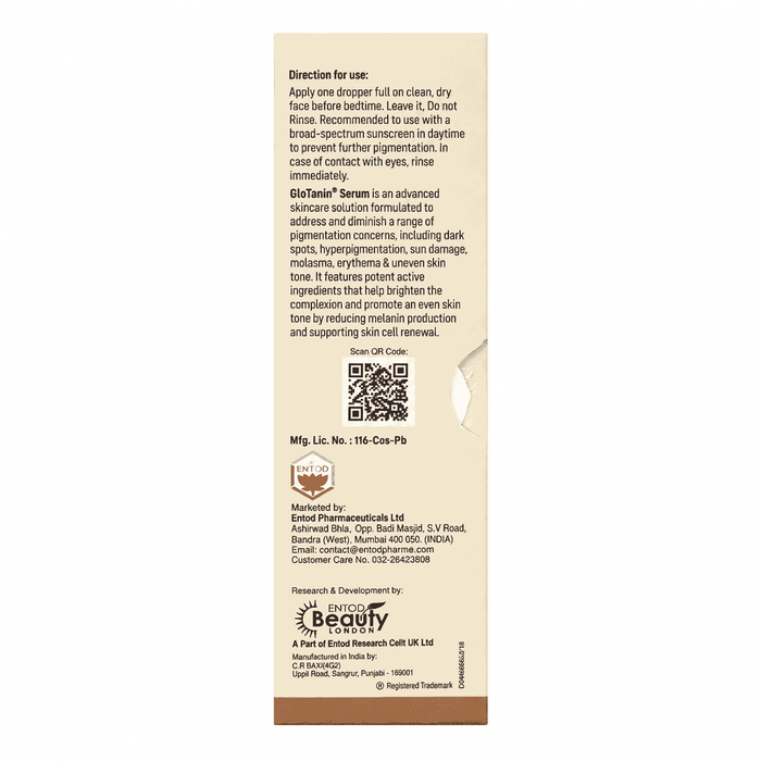 Glotamin Face Serum For Dark Spots & Hyperpigmentation 30ml