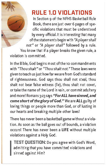 God's Rules Test For Eternity