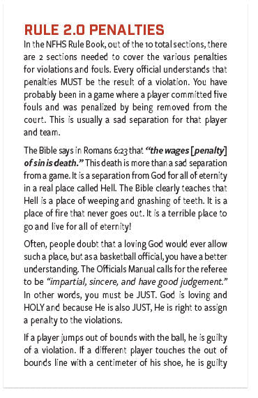 God's Rules Test For Eternity