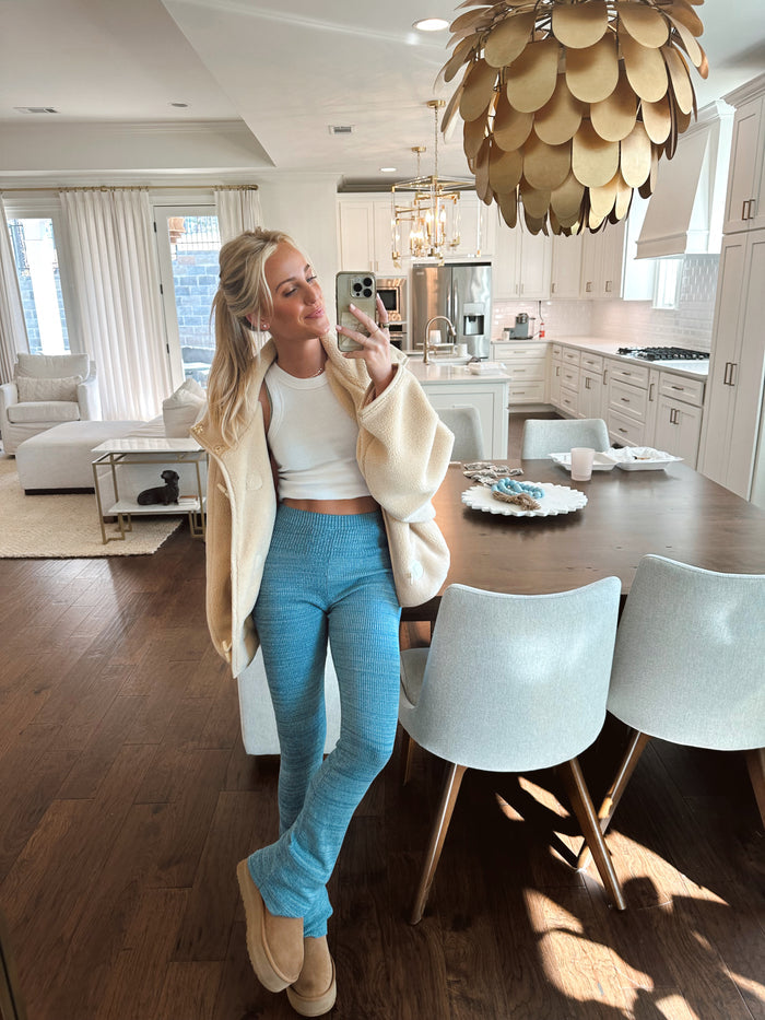 Golden Hour Pant - Wet Slate Combo FREE PEOPLE