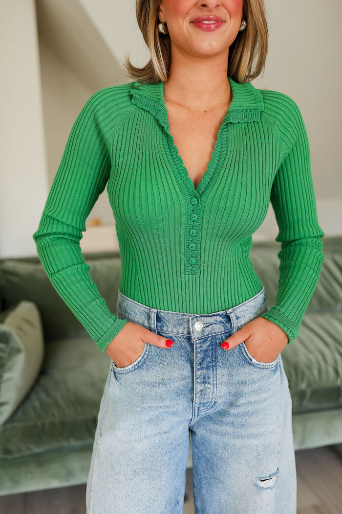 Good Luck Mid-Rise Barrel Jeans - Barnyard Blue FREE PEOPLE