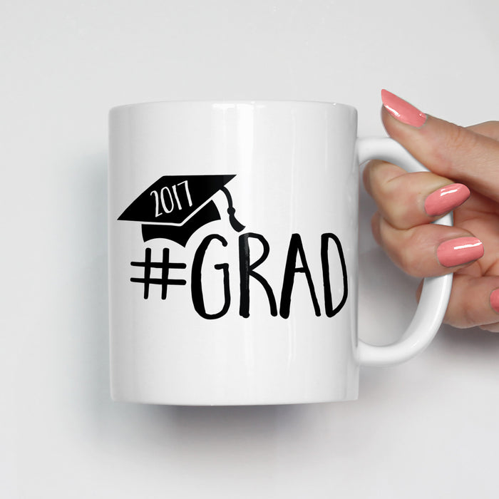 #Grad Graduation Mug