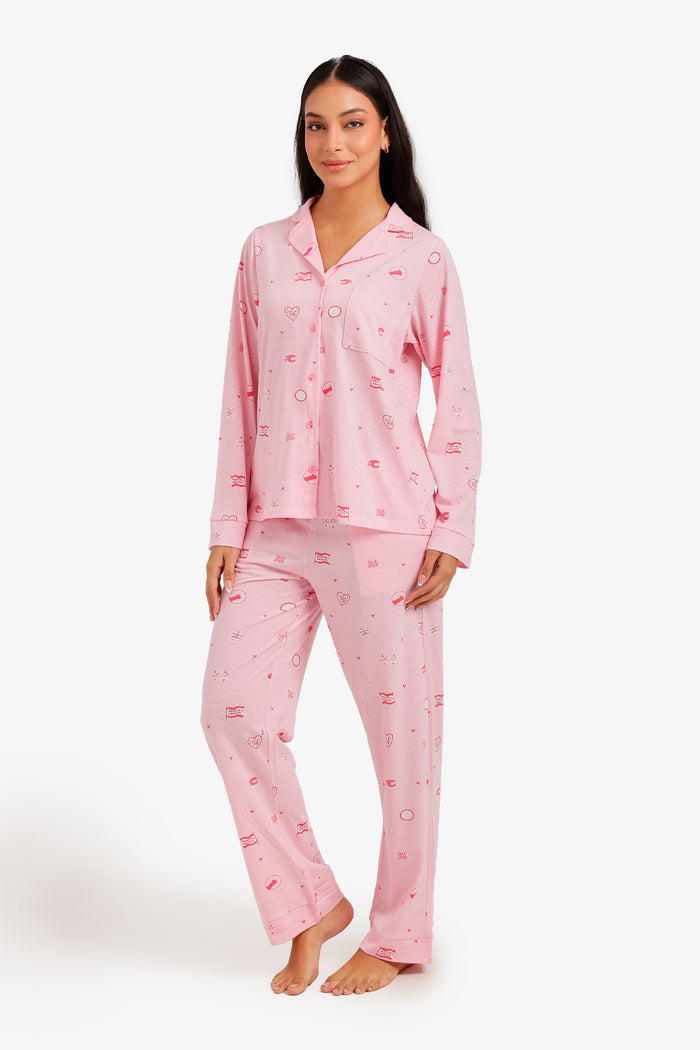 Graphic Print Pyjama