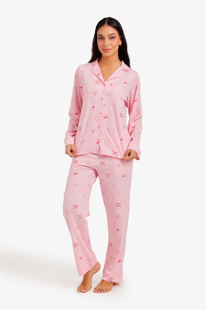 Graphic Print Pyjama