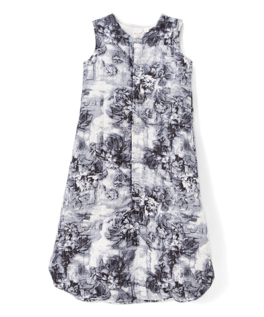 Grey Floral Sleeping Sack - Infant Yo Baby Wholesale