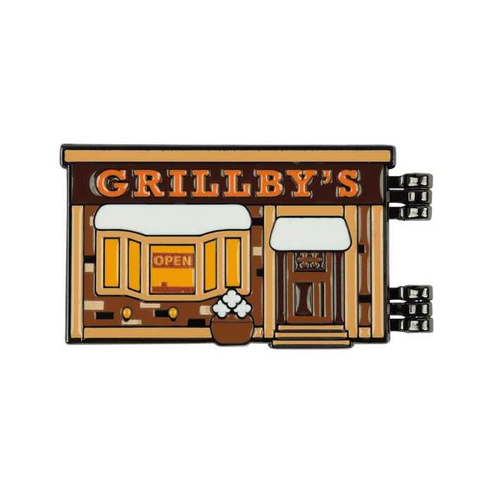 Grillby's Hinged Pin