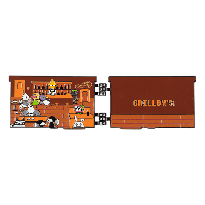 Grillby's Hinged Pin