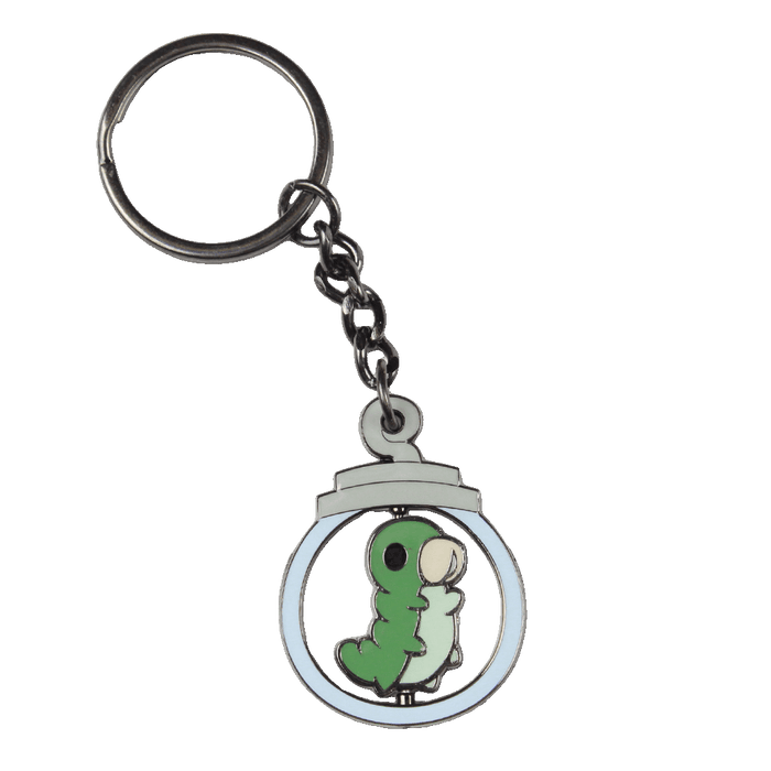 Grub in a Jar Spinning Keychain