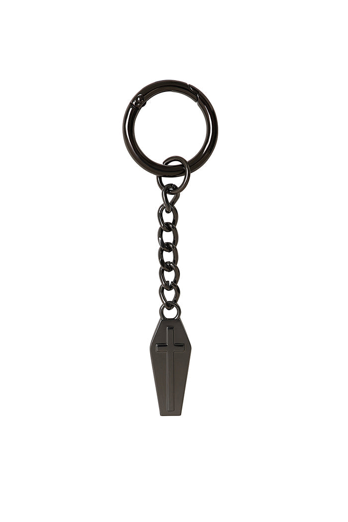 Gun Metal Coffin Charm